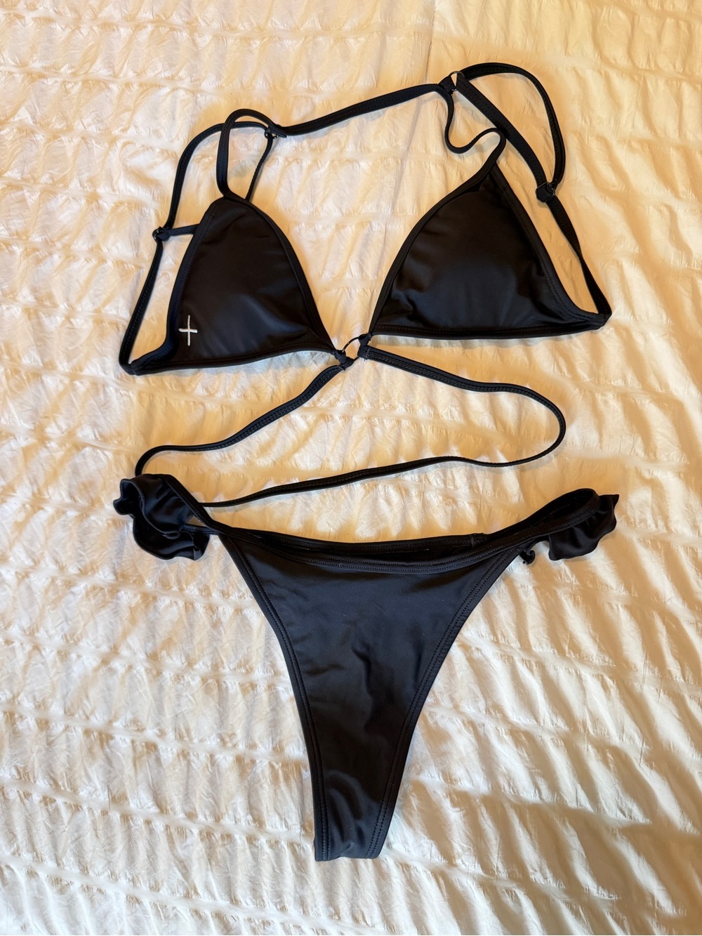 Boutine LA Black Triangle TOP (only)String Bikini